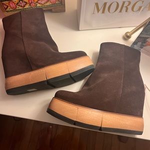 Paloma Barcelo wedge booties
